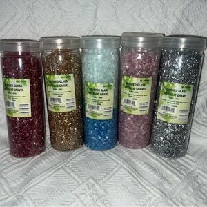 Crush glass art supplies